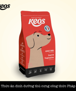 [Keos] Hạt cho chó trưởng thành, vị bò rau củ (400gr - 20kg)