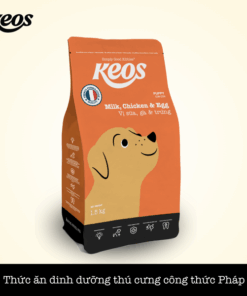 [Keos] Hạt cho chó con, vị gà trứng sữa (400gr - 20kg)