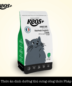 [Keos] Hạt cho mèo hỗ trợ loại bỏ búi lông, vị cá ngừ (350gr - 7kg)