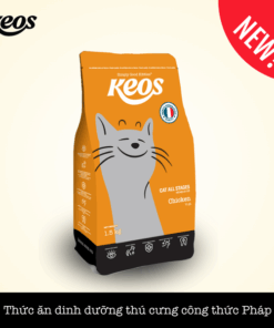[Keos] Hạt cho mèo mọi lứa tuổi vị gà (1.5kg)